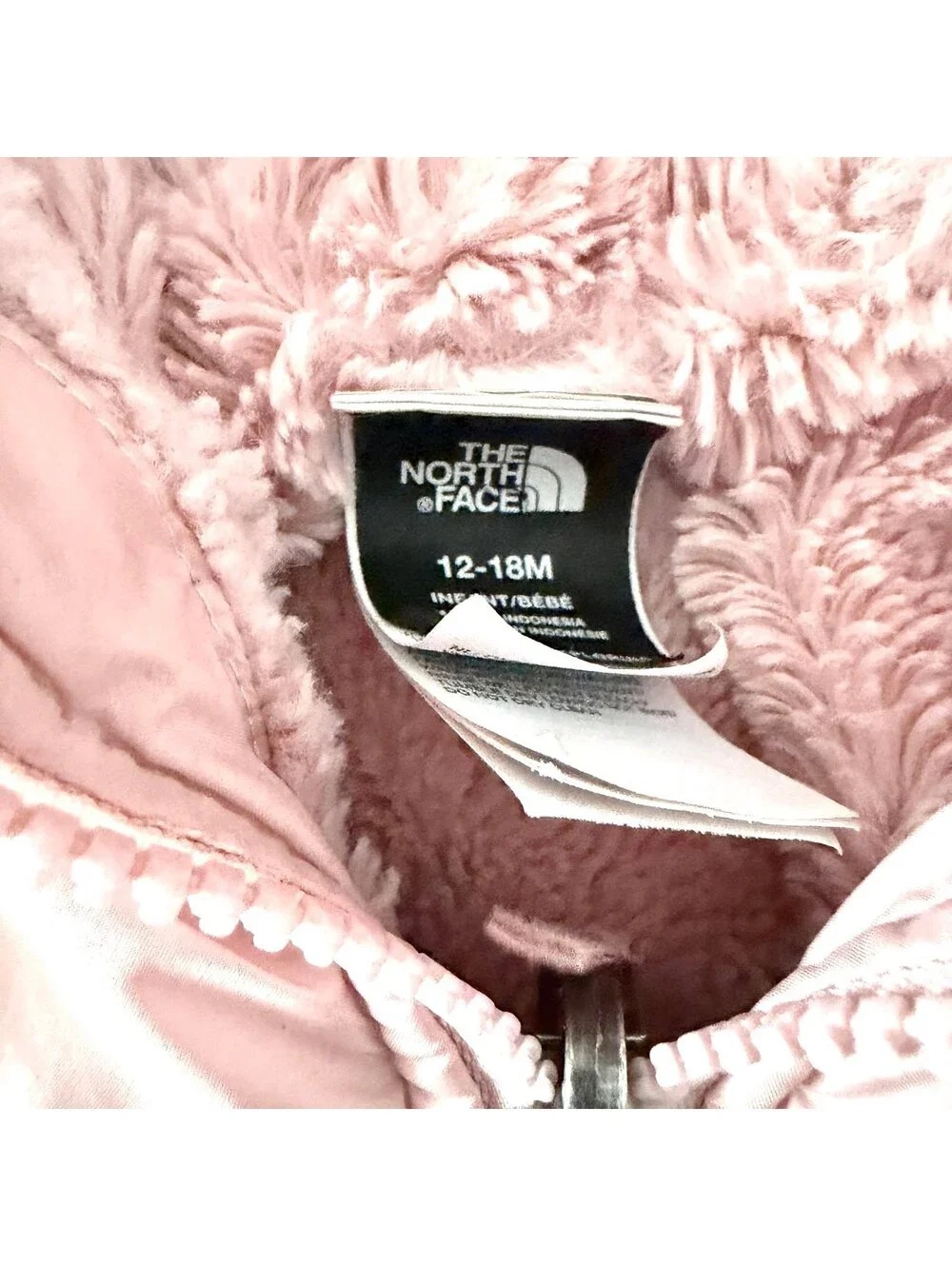 The North Face Pink Puffer Jacker